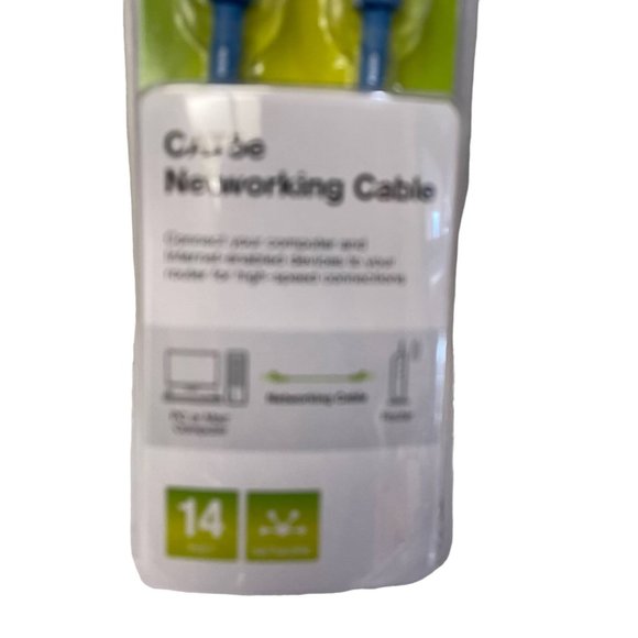 Belkin FastCAT 5e Snagless Networking Patch Cables Blue 7 ft New - Picture 3 of 6